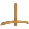 Ekena Millwork Bellingham Rough Sawn Timber Gable Bracket, Western Red Cedar, 72"W x 39"H x 4"D x 4"F, 13/12 Pitch GBW072X39X0404BEL00RWR - alternate 2